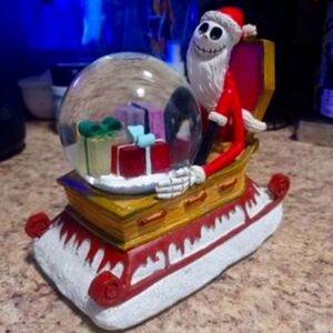 Nightmare Before Christmas- Santa Jack Snow Globe